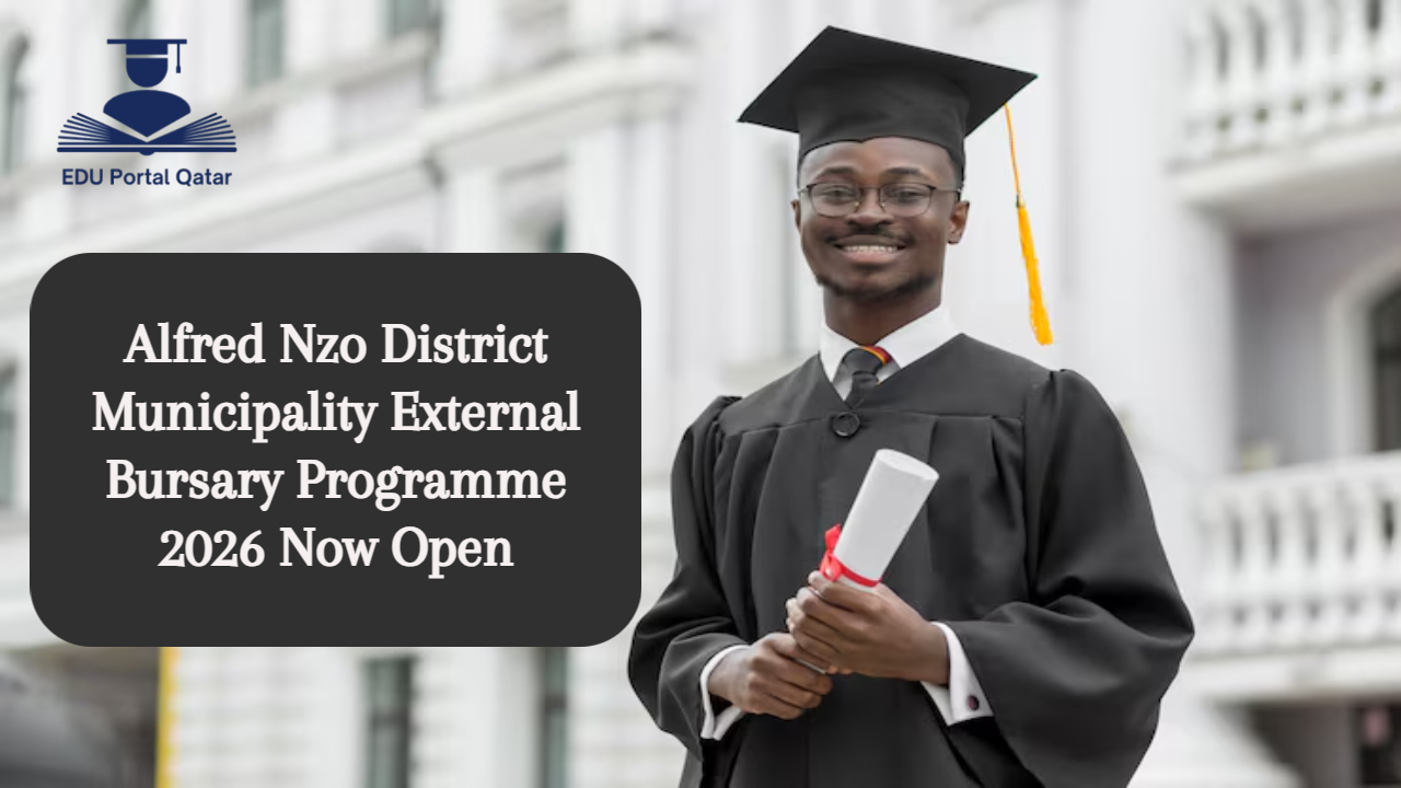 Alfred Nzo District Municipality External Bursary Programme 2026 Now Open