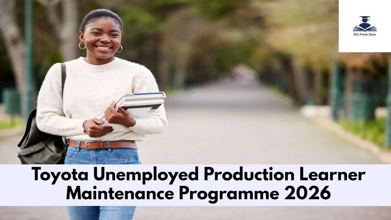 Toyota Unemployed Production Learner Maintenance Programme 2026