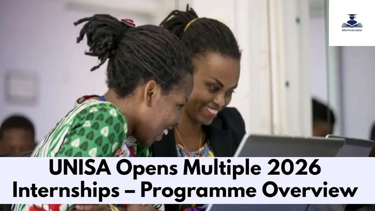 UNISA Opens Multiple 2026 Internships