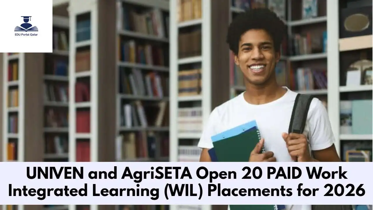 UNIVEN and AgriSETA Open 20 PAID Work Integrated Learning (WIL) Placements for 2026
