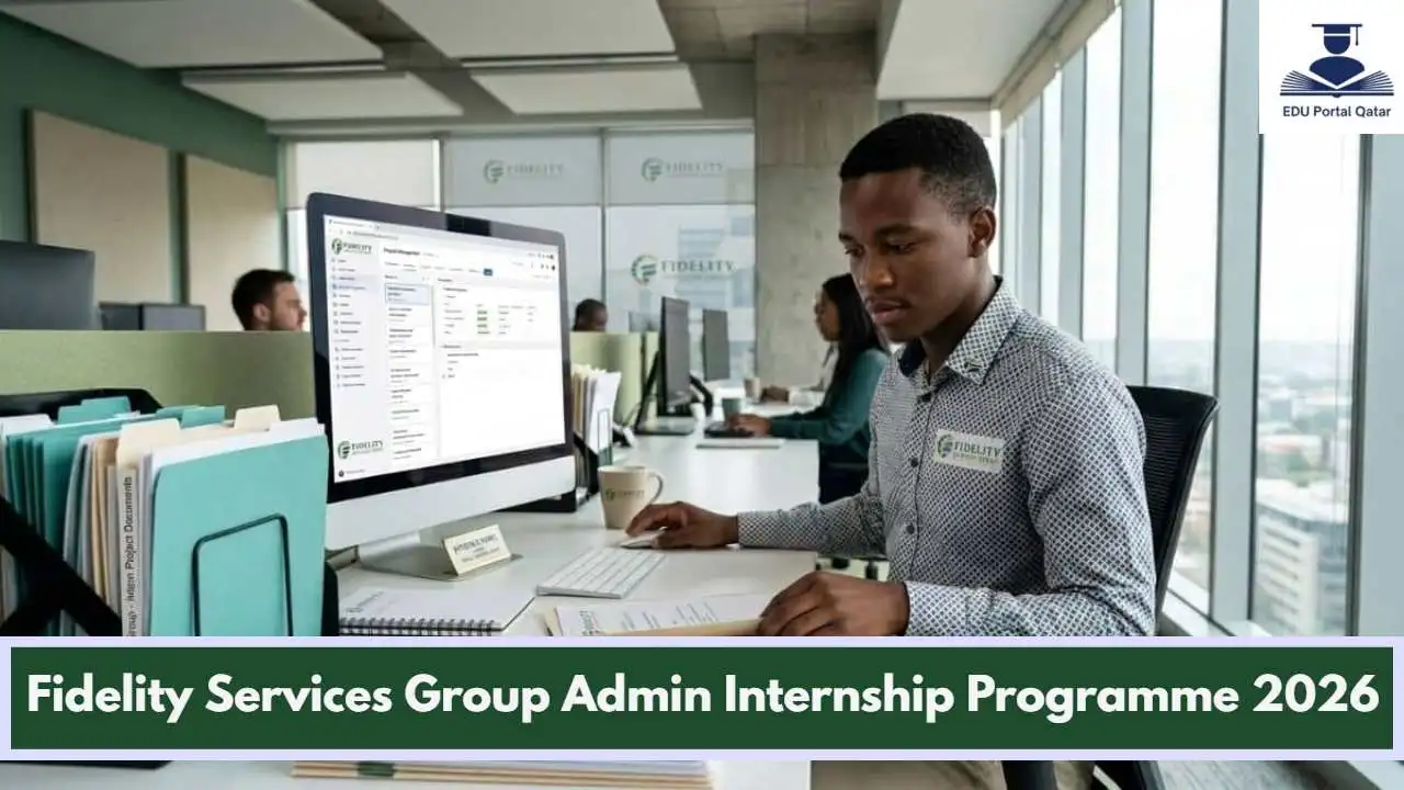 Fidelity Services Group Admin Internship Programme 2026