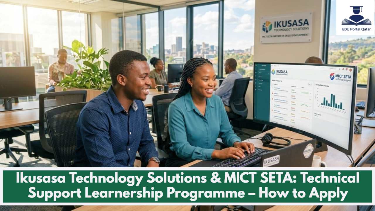 Ikusasa Technology Solutions & MICT SETA_ Technical Support Learnership Programme