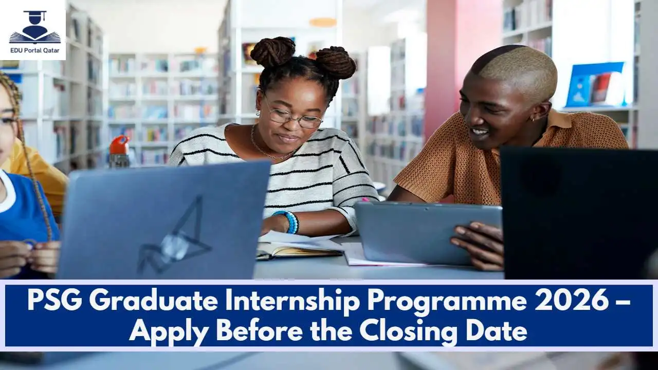 PSG Graduate Internship Programme 2026