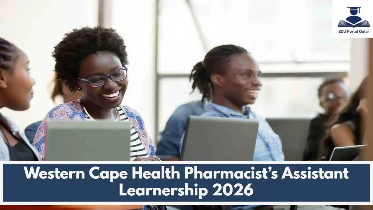 Western Cape Health Pharmacist’s Assistant Learnership 2026