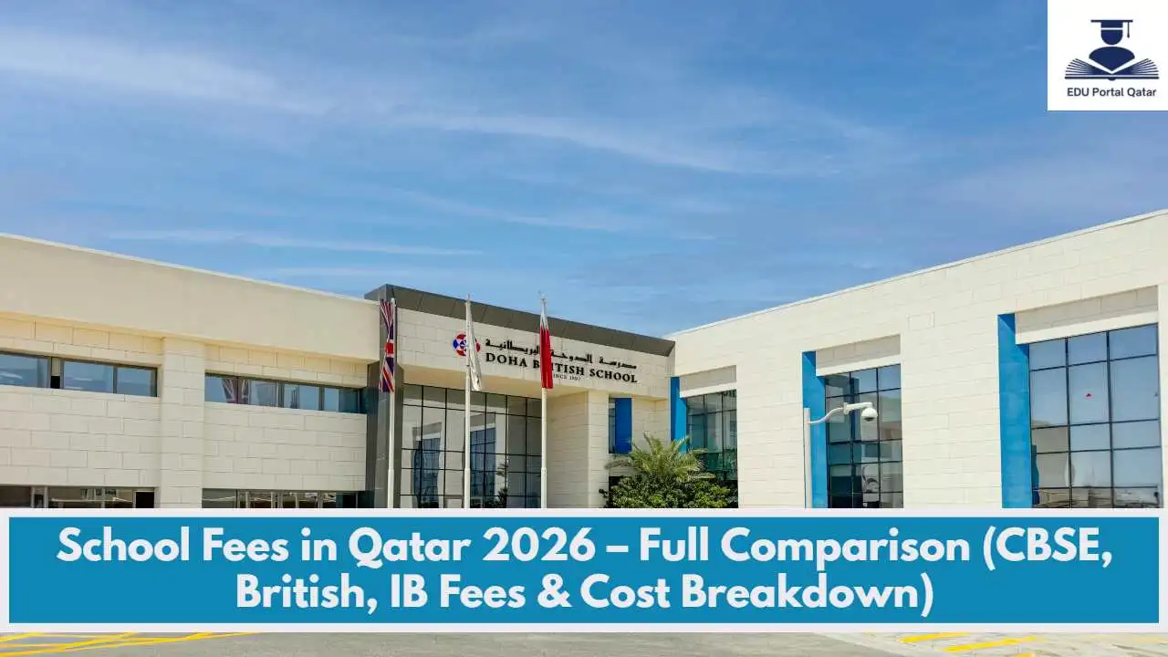 School Fees in Qatar 2026 – Full Comparison (CBSE, British, IB Fees & Cost Breakdown)