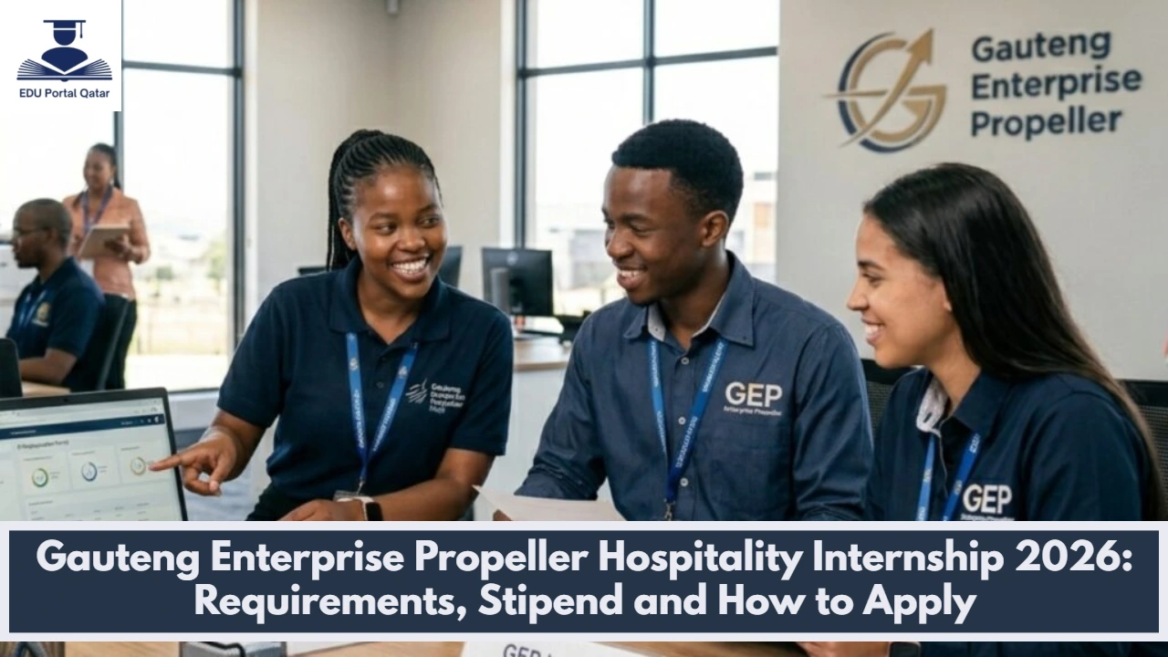 Gauteng Enterprise Propeller Hospitality Internship 2026: Requirements, Stipend and How to Apply