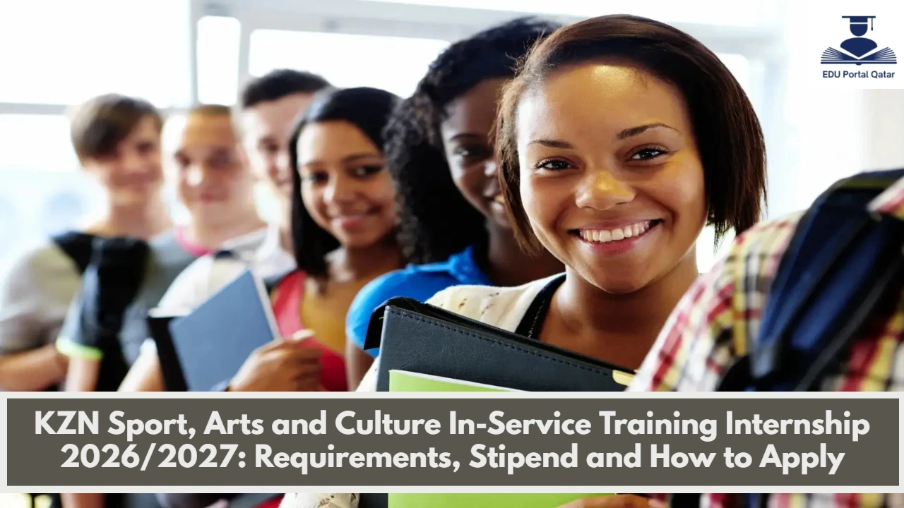 KZN Sport, Arts and Culture In-Service Training Internship 2026/2027: Requirements, Stipend and How to Apply
