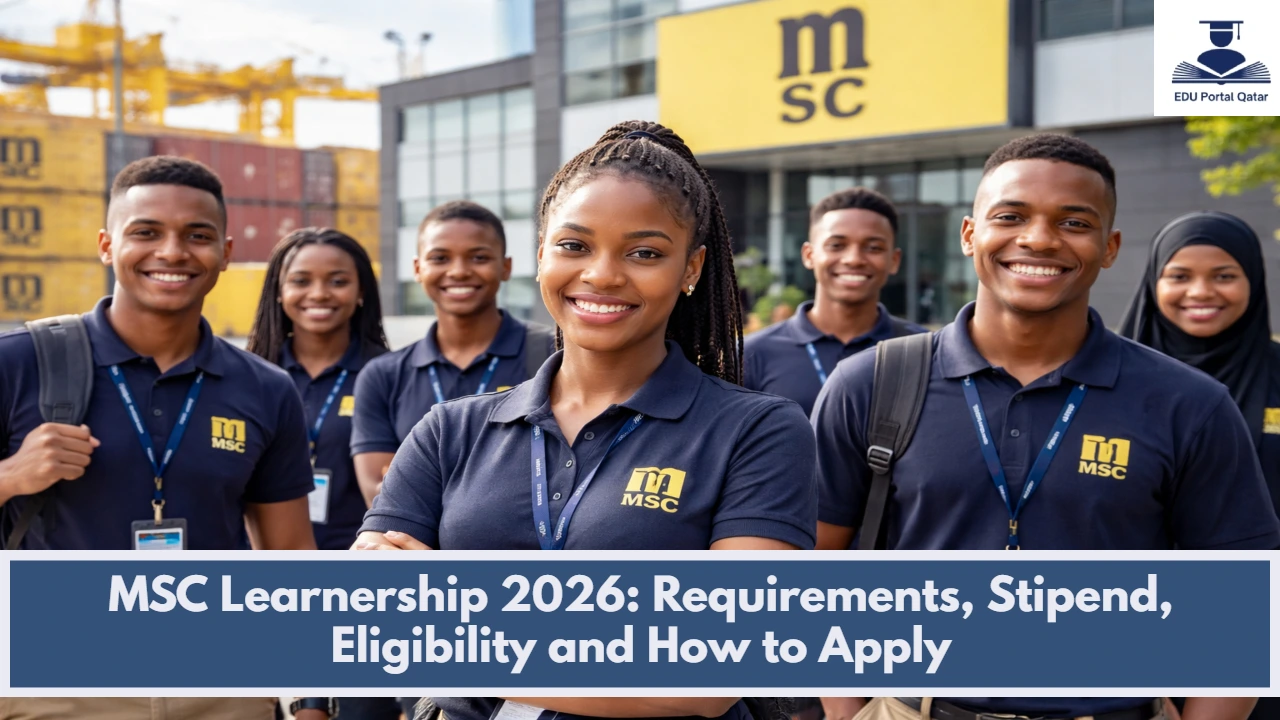 MSC Learnership 2026: Requirements, Stipend, Eligibility and How to Apply
