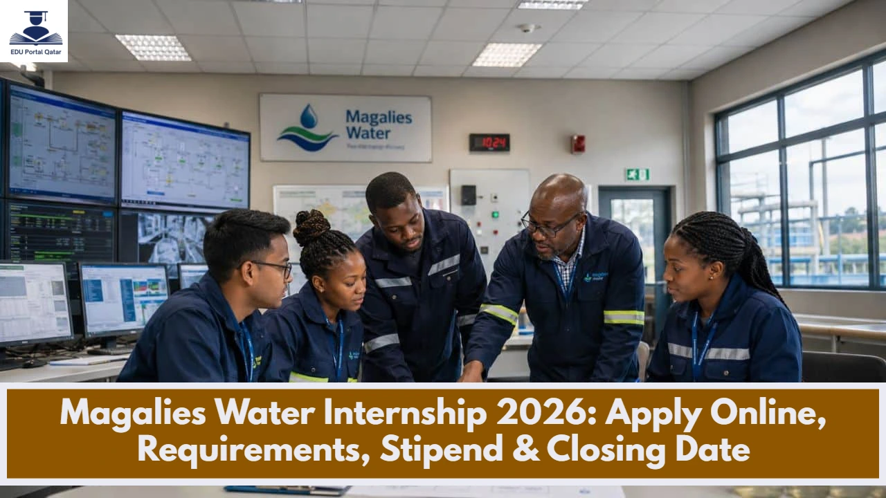 Magalies Water Internship 2026: Apply Online, Requirements, Stipend & Closing Date