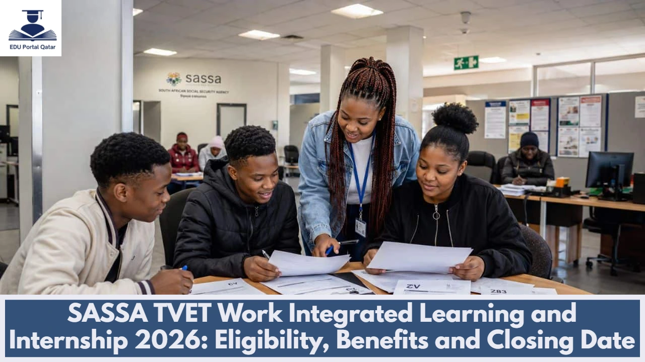 SASSA TVET Work Integrated Learning and Internship 2026: Eligibility, Benefits and Closing Date